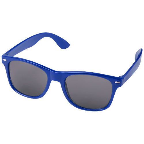Lunettes de soleil personnalisables en rPET Sun Ray Bleu royal